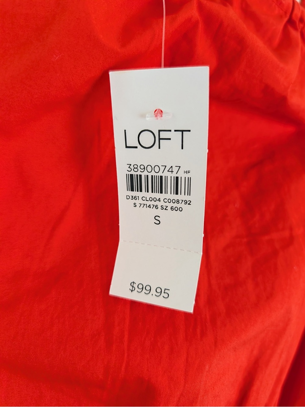 LOFT Beach Poplin One Shoulder Maxi Pocket Dress - Picture 9 of 11